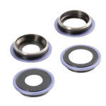 Lentille + contour de caméra violet iPhone 12