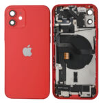 Châssis rouge complet avec logo iPhone 12