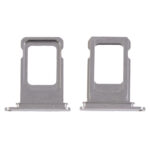Tiroir carte sim argenté iPhone XS
