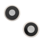 Lentille + cantour de caméra blanc iPhone 13 mini