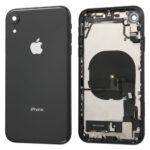 Chassis noir complet avec logo iPhone XR