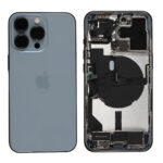 Châssis complet bleu avec logo iPhone 13 Pro Max