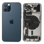 Châssis complet bleu avec logo iPhone 12 Pro