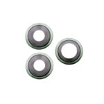 Lentille + cantour de caméra vert iPhone 11 Pro